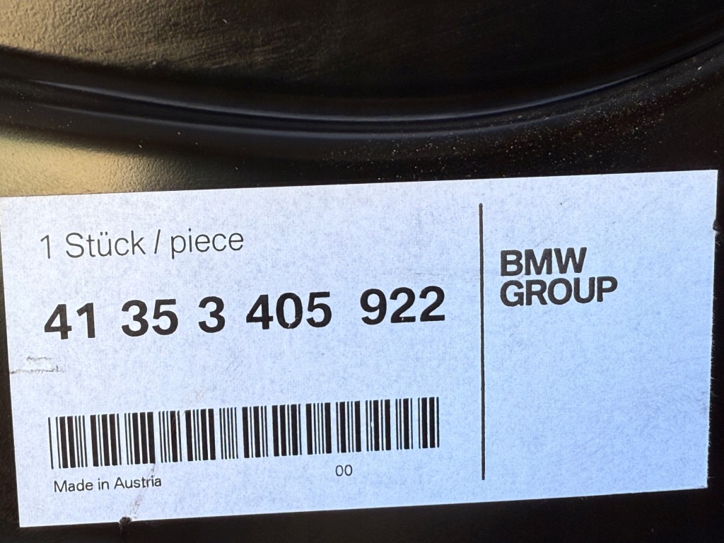 Bmw X3 E83 05-10 Błotnik Prawy Przód Przedni Nowy Oryginał 41353405922 — zdjęcie 5