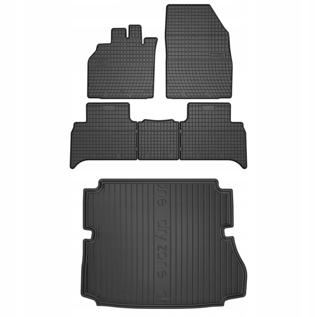 Sada gumových koberců a rohoží Renault Grand Scenic II 2009-2016