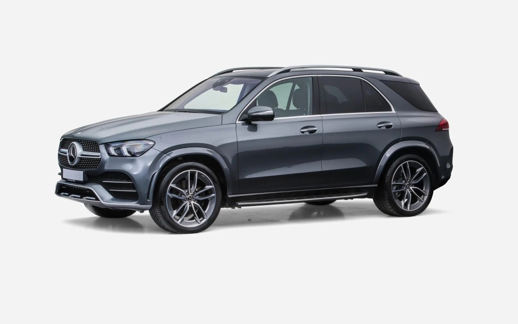 Fólie Ppf na vnější stranu Mercedes Gle, sada na sloupky B/c, světlomety