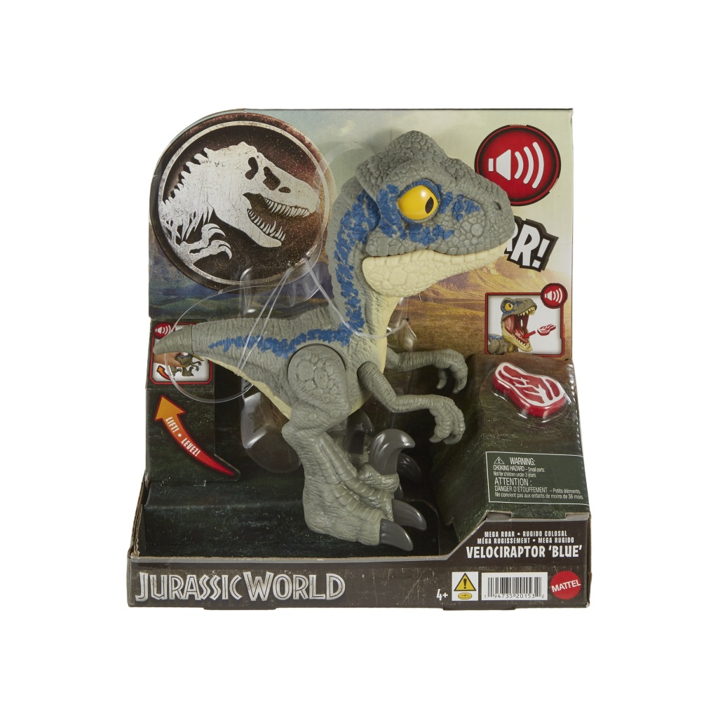 Jurský svět Pohyblivá figurka Velociraptor Blue HVB44