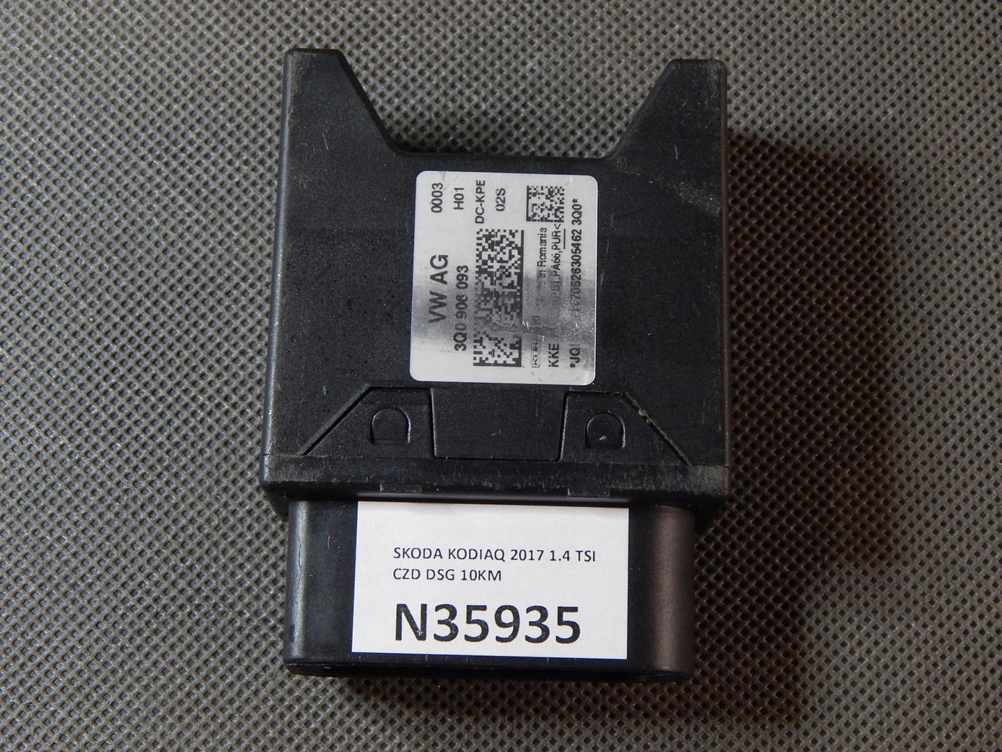 SKODA KODIAQ 1.4 TSI PUMP CONTROLLER 3Q0906093