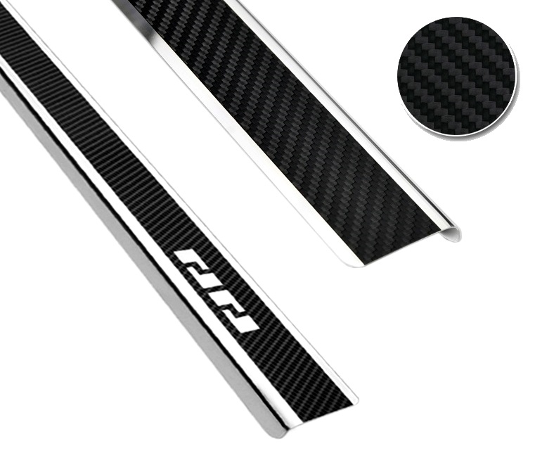 SIDE MOLDINGS FENDER FLARES SKODA OCTAVIA RAPID CARBON