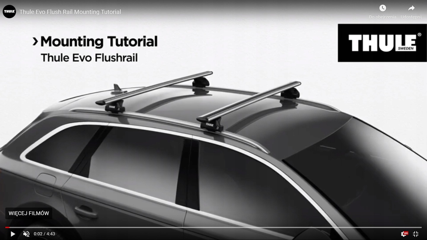 Trunk thule wingbar evo vw passat b8 combi 15 Online catalog XDALYS
