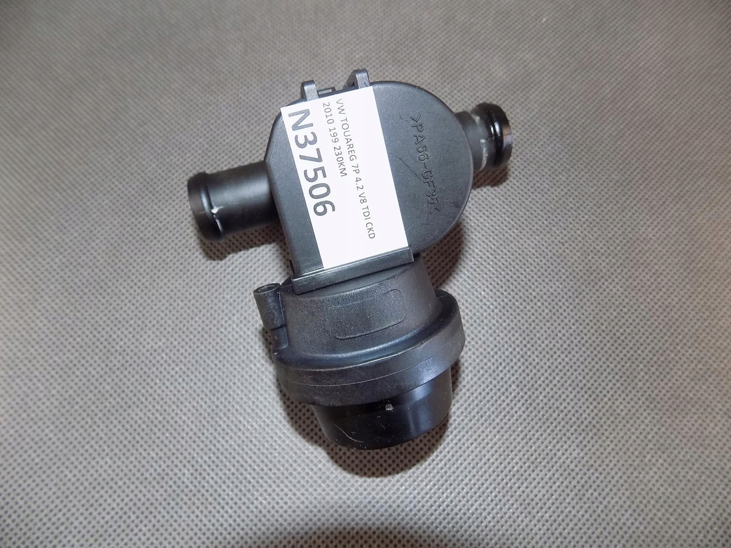 VW TOUAREG 7P VACUUM VALVE 1J0819809