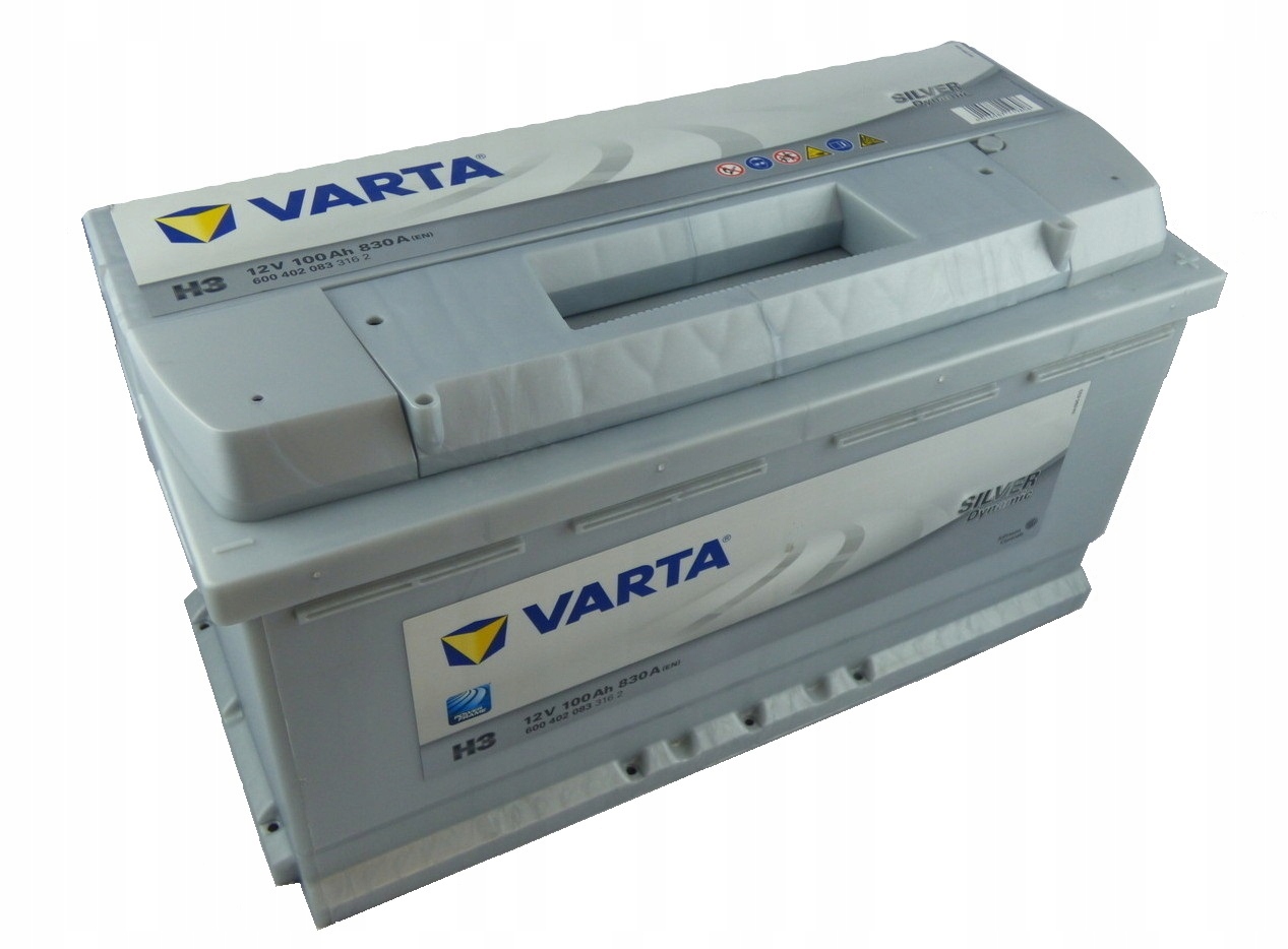 Varta Silver Dynamic H3 - 12V - 100AH - 830A (EN), 160,00 €