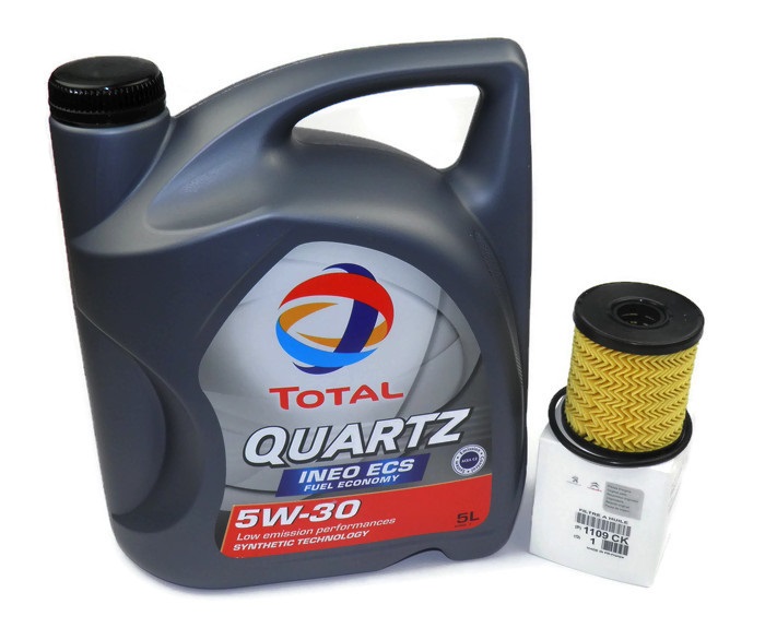 Aceite Total Quartz 5w30 Ineo Ecs 5lt. 