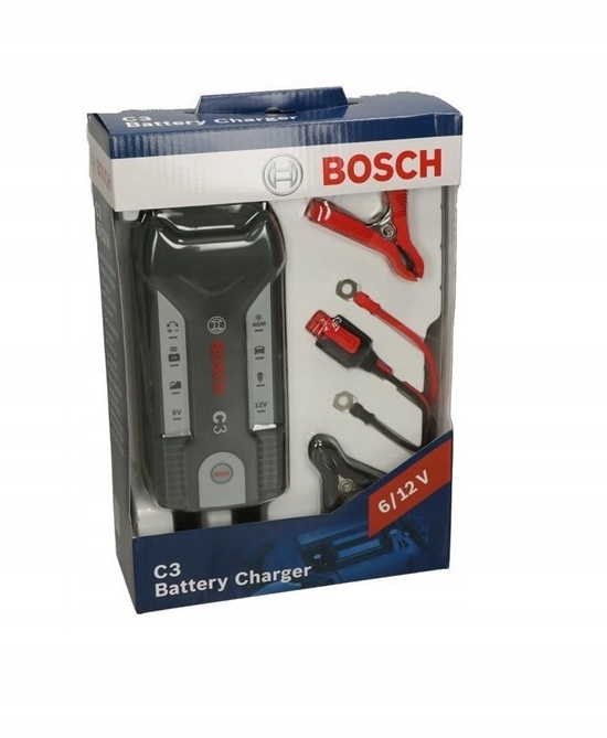 Battery Charger - Bosch C3 - 6 V:1,2 Ah -14 Ah and 12 V:1,2