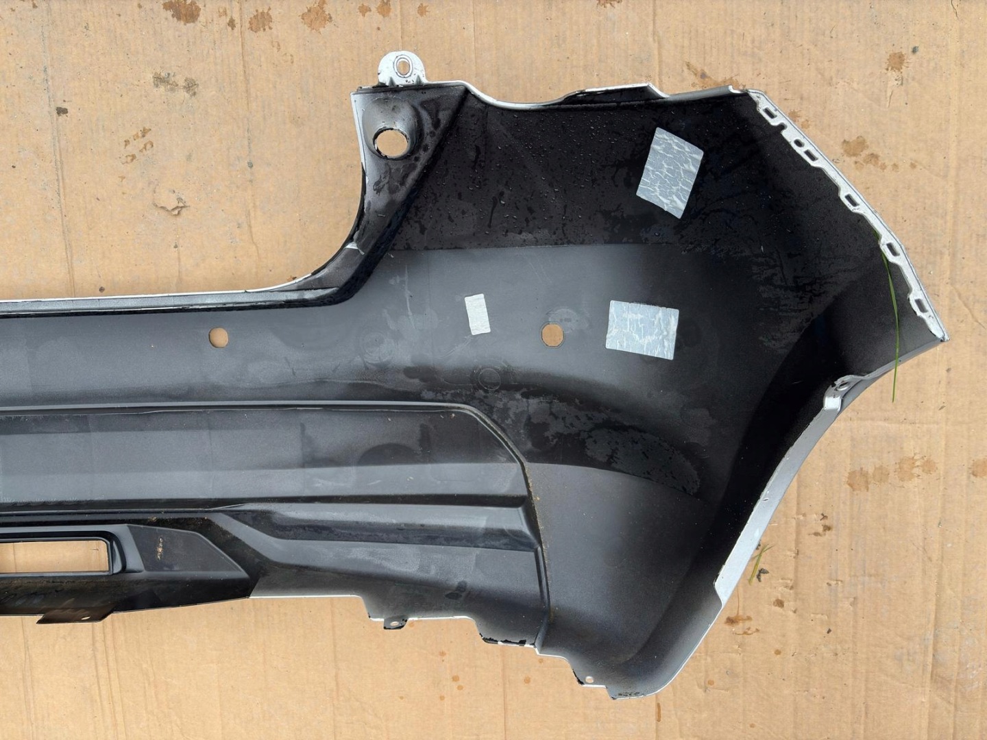 цена Бампер зад задний задни nissan micra v 5 k14 2016-2022 2017 4xpdc серебристый