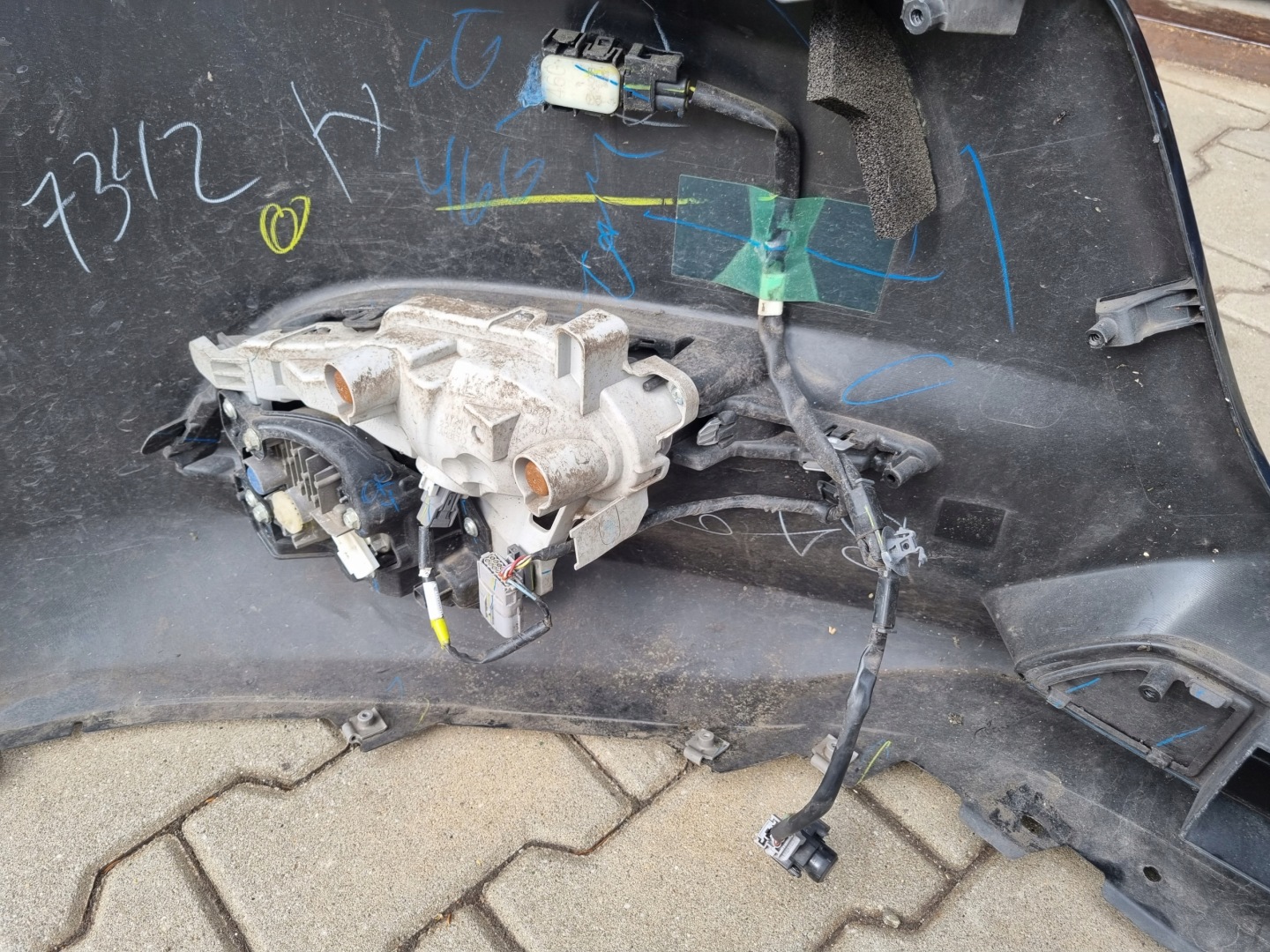 Mazda 3 bm бампер передний цвет: 46g недорого