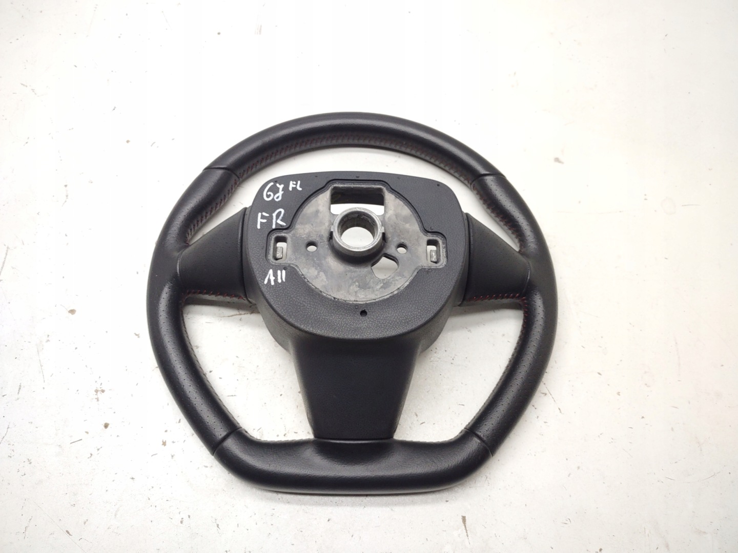 Купить Руль 6j0419091ag seat ibiza 6j iv fr рестайл кожа оригинал