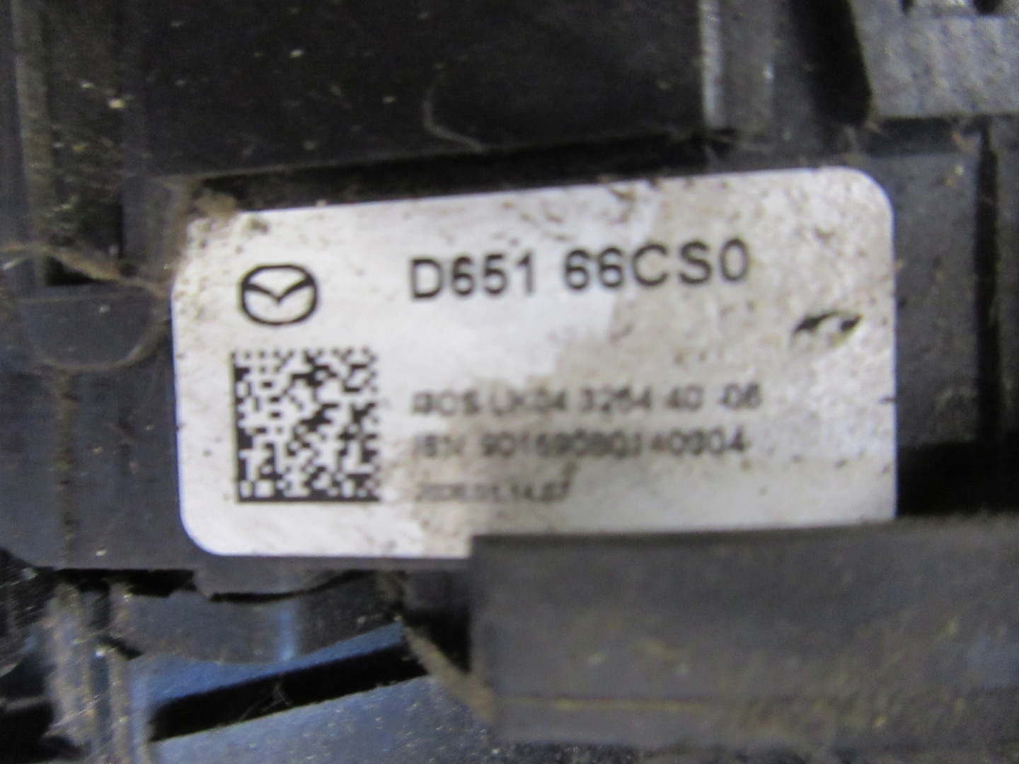 Колонка рулевая замок зажигания лента mazda 6 gg gy i gs1d66938a d65166cs0 с разбора