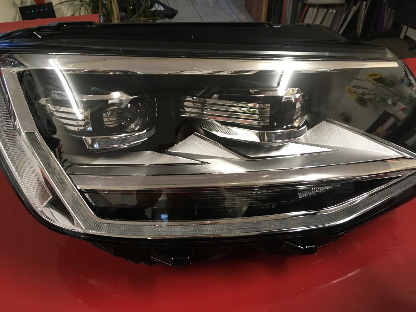 Headlights vw t6 multivan full led left right 2015 new - Online