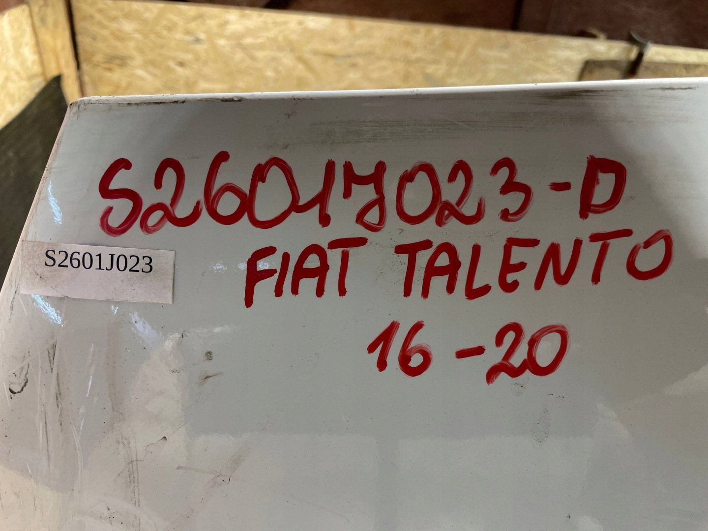 Fiat talento 16-20 бампер передній передній замовити онлайн