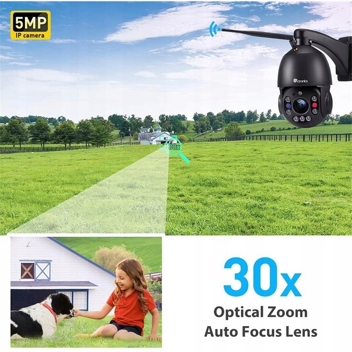 その他 SMART IP CAMERA CTIPC-295C Видеокамера ip ctronics ctipc-295c-5mp - купить в DARSTAR