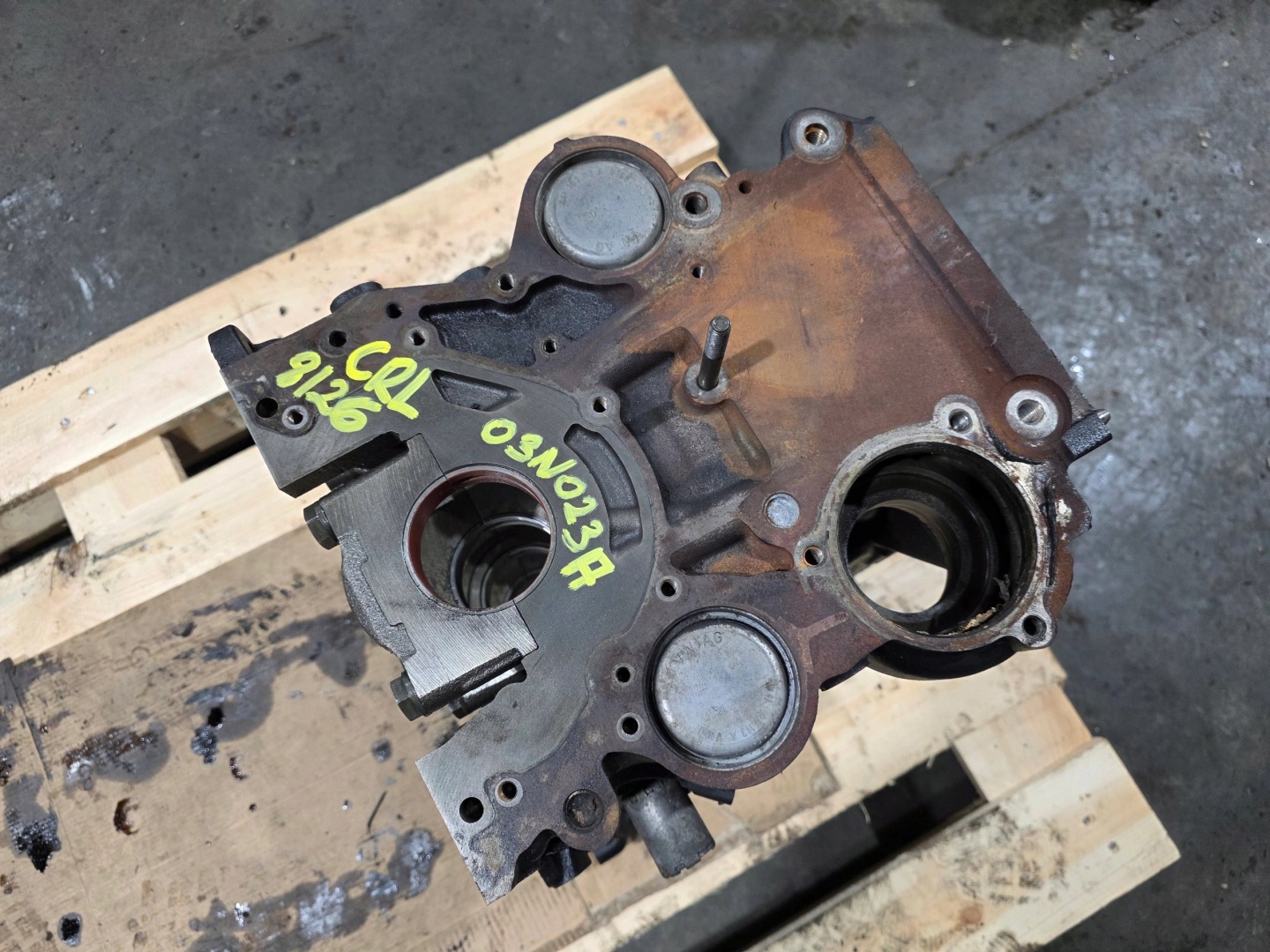 Купить Блок двигателя audi volkswagen seat skoda 2.0 tdi crl 03n023a 8/26