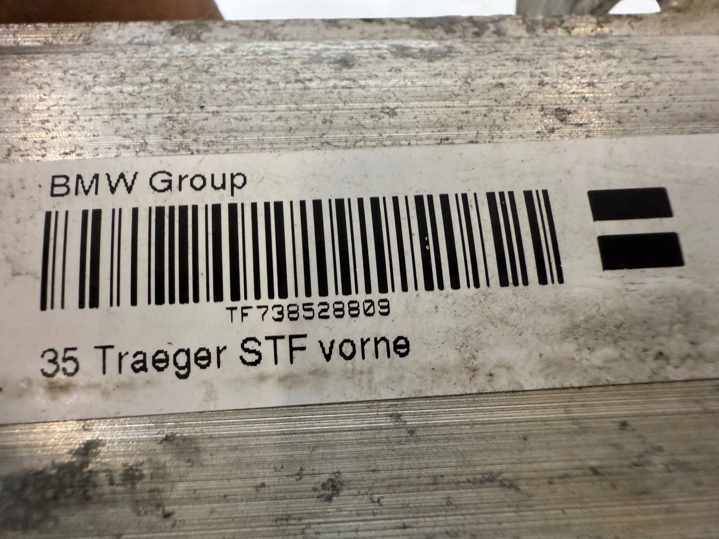 Bmw 5 g30 g31 2019 передній балка бампера передній tf738528809 з шроту