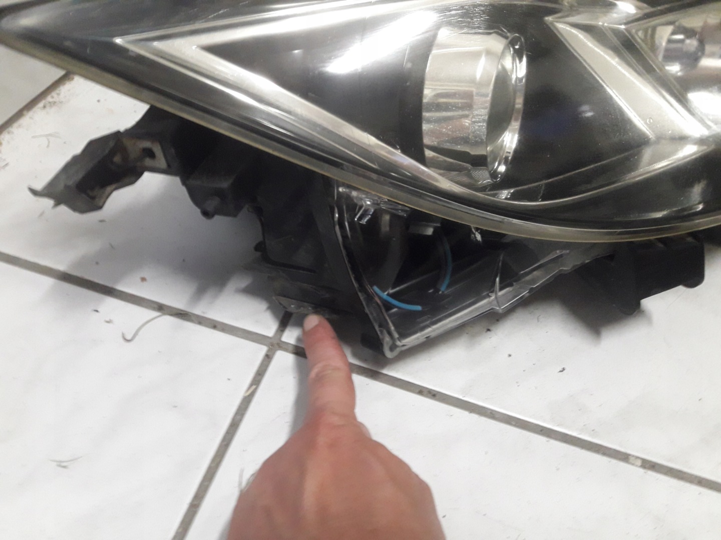 Mazda 6 gh 2007-2010 фара  права bi ксенон полная европа недорого