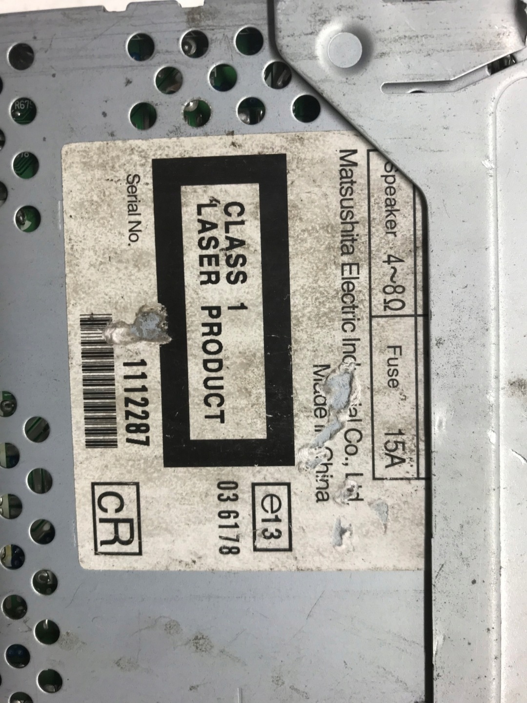 цена Радио автомобильные радиоприемник cd usb aux mp3 панасоник cq-rx300n 4x50w