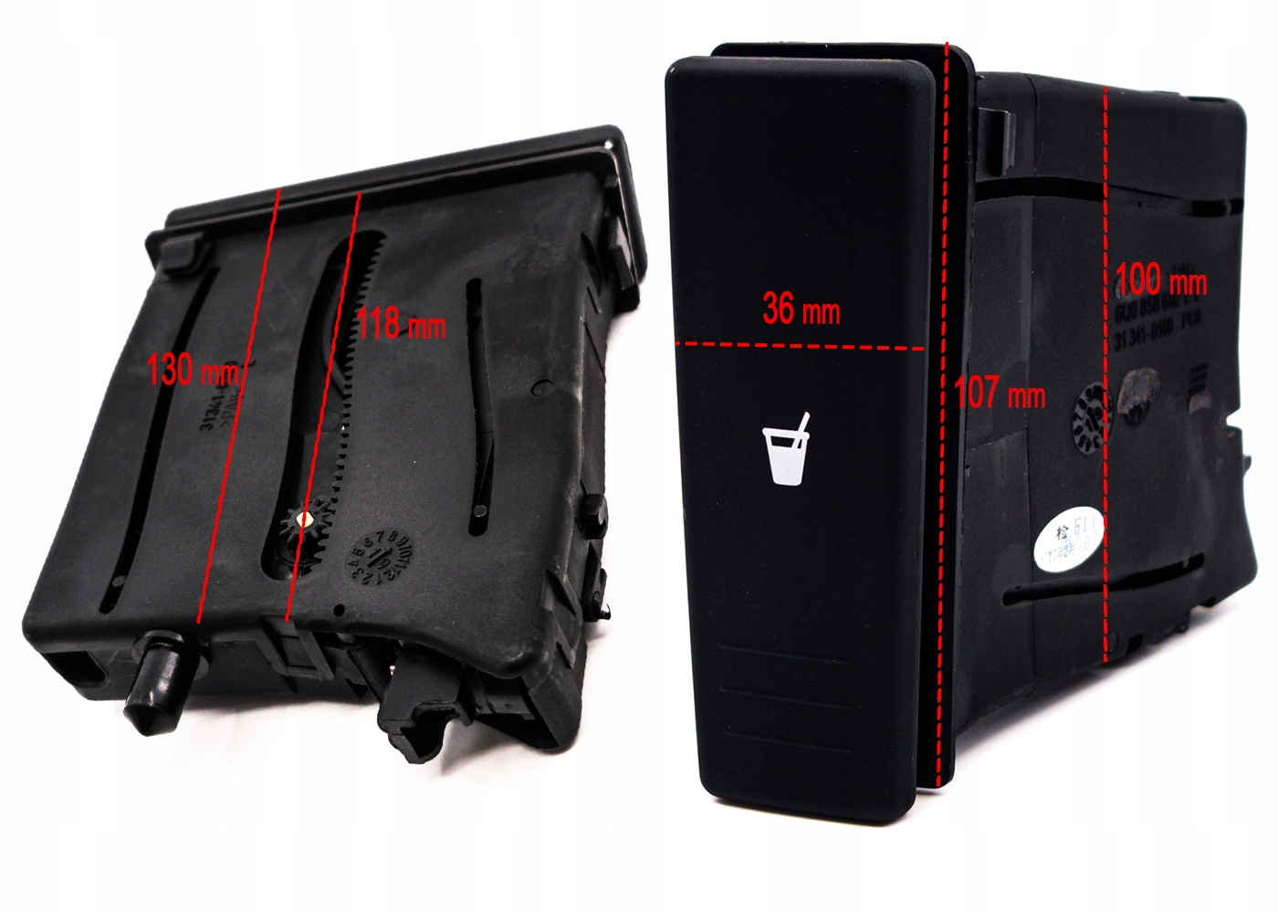 CUP HOLDER VW POLO 9N 20022010