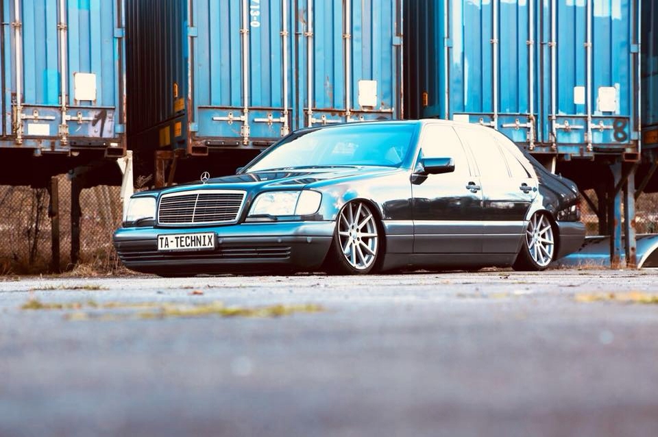 MERCEDES W140 SUSPENSION AIRRIDE AIR RIDE TECHNIX