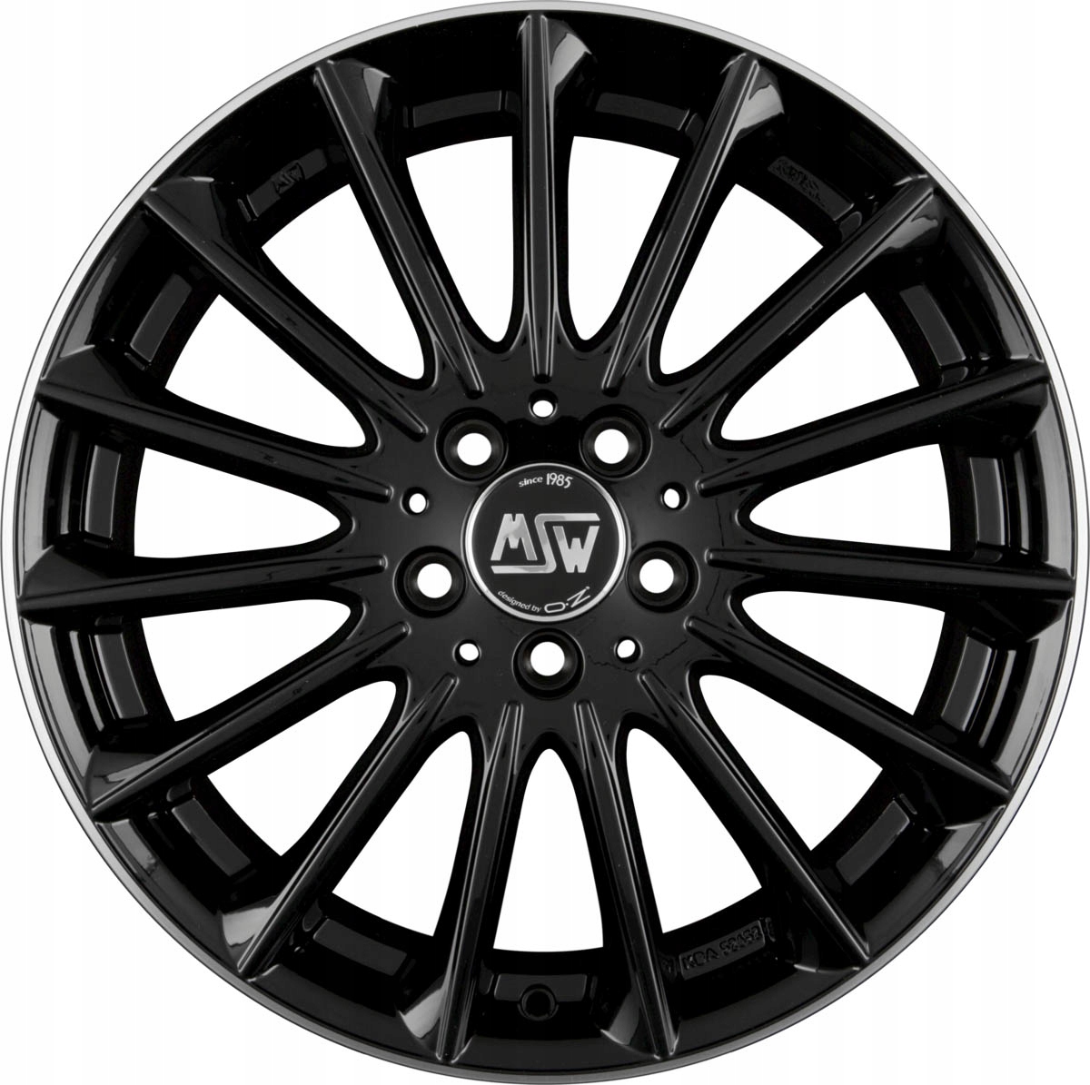 4x rims wheels msw 18 5x114.3 w19319505tga