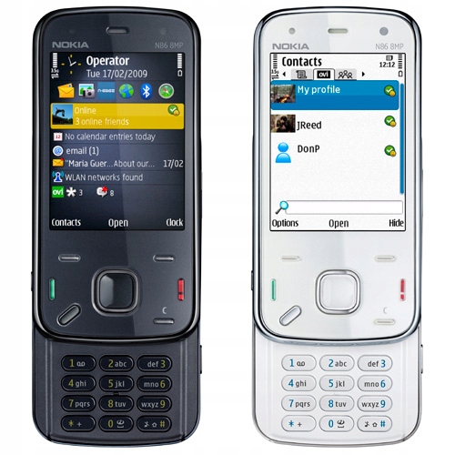 Nokia N86 8MP ホワイト 2009年製 Nokia N86 8MP - WiFi, 8GB, White: Buy Online at Best Price in UAE