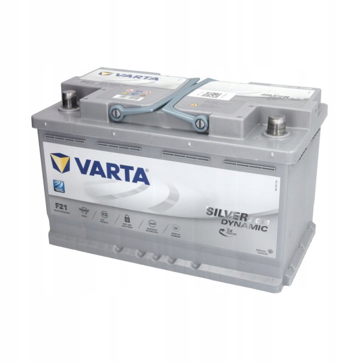 Battery varta startstop agm 80 ah 800 and p - low price ❱ XDALYS