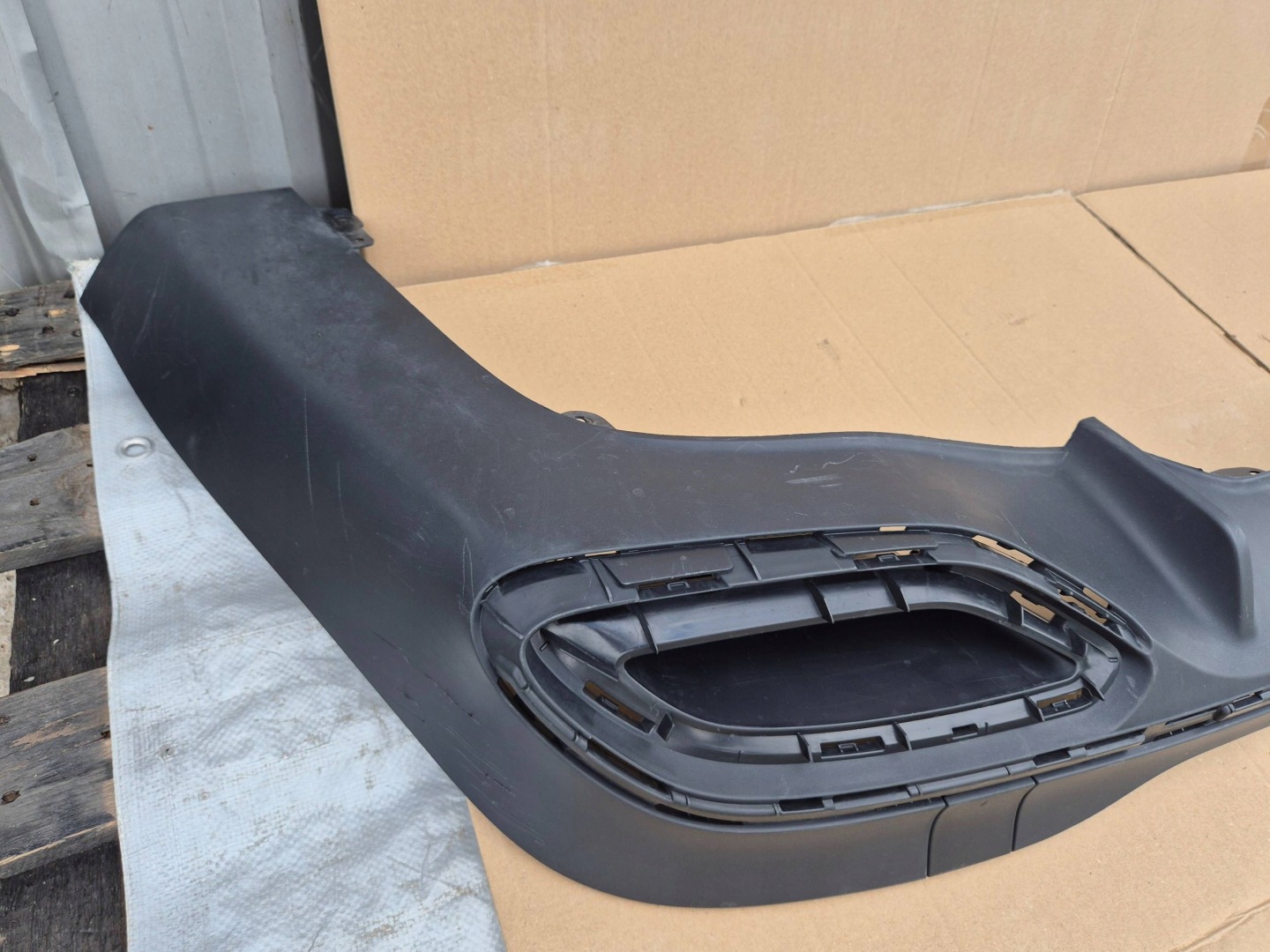 цена Mercedes cla c118 x118 19- диффузор заднего бампера