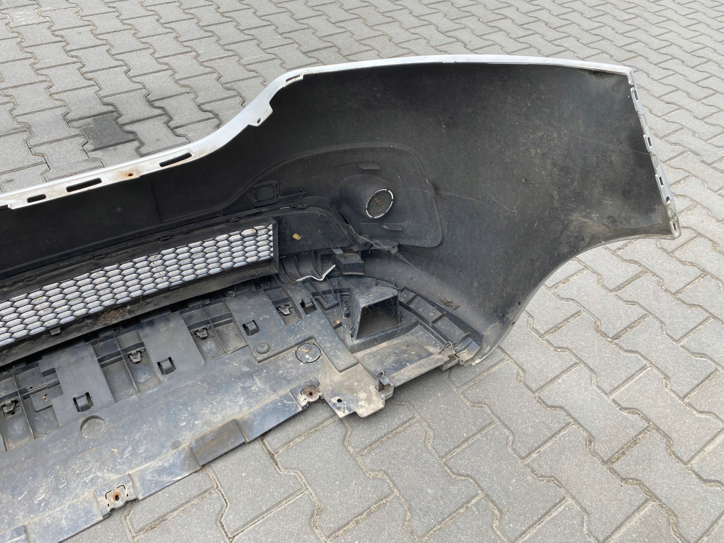 Купить Бампер передний передний комплектный серебристый renault trafic iii 3