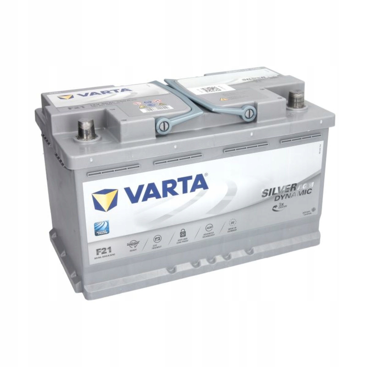 Battery varta startstop agm 80 ah 800 and p - low price ❱ XDALYS