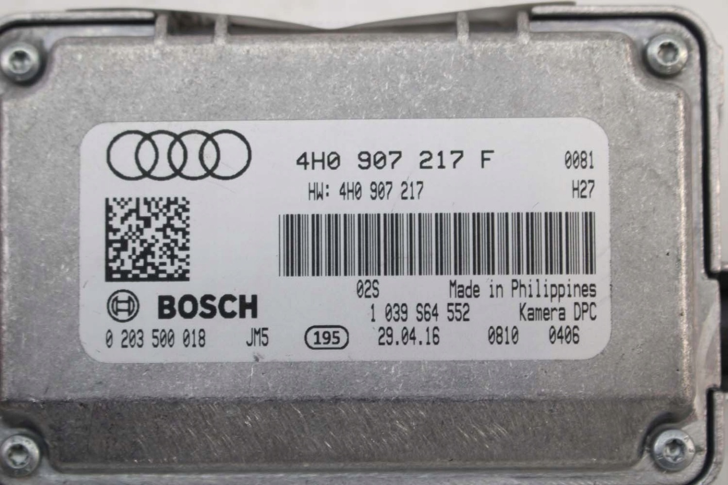 цена Audi a6 a7 a8 камера asystenta 4h0907217f пояс движение передний 4h0907217f 4h090