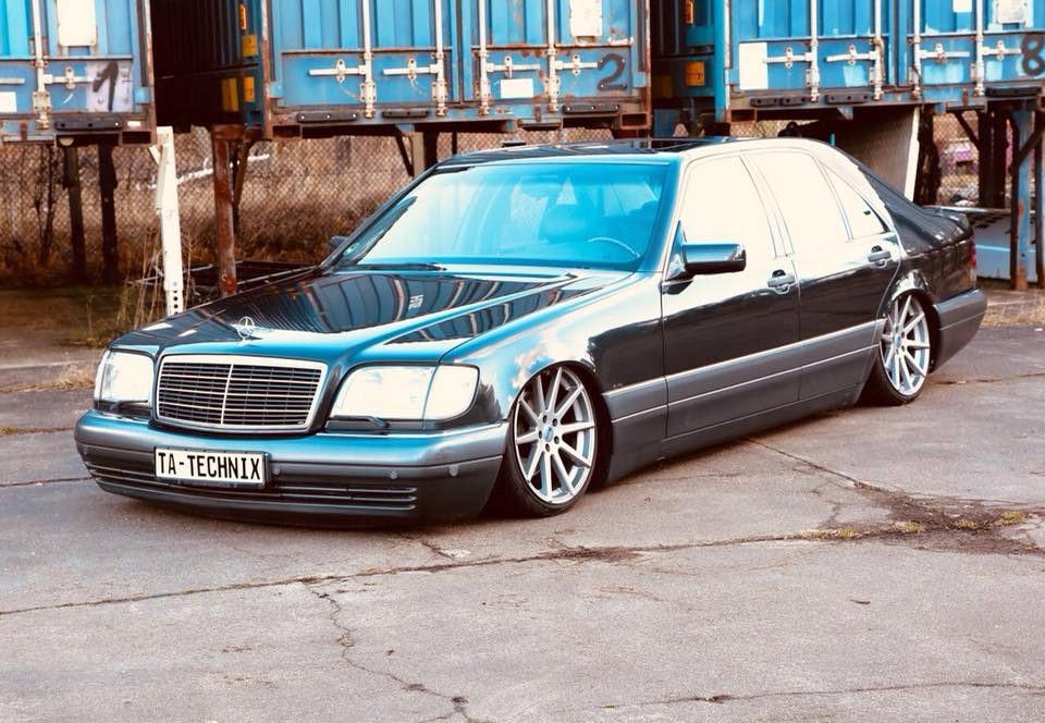 MERCEDES W140 SUSPENSION AIRRIDE AIR RIDE TECHNIX