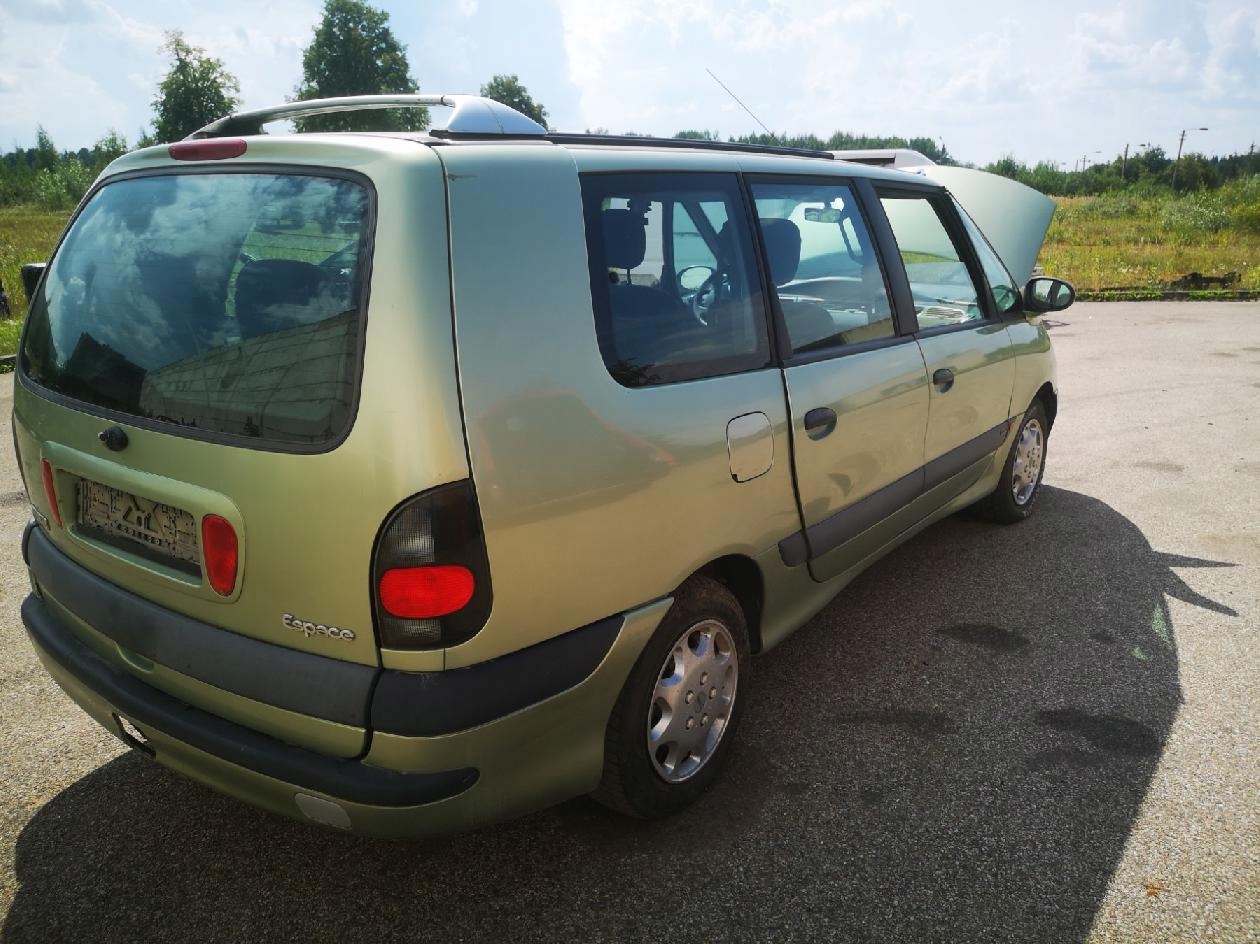 Renault espace компьютер двигателя 1998 2.2l 7700106071 с разбора