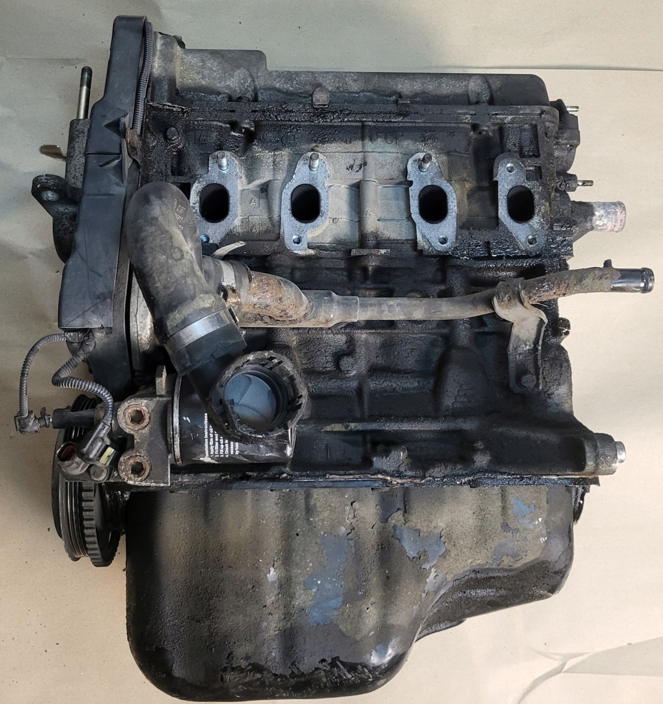 Двигатель fiat панда ii 2 1.1 8v бензин. 169 oe 135 tyś. km. лучшего качества