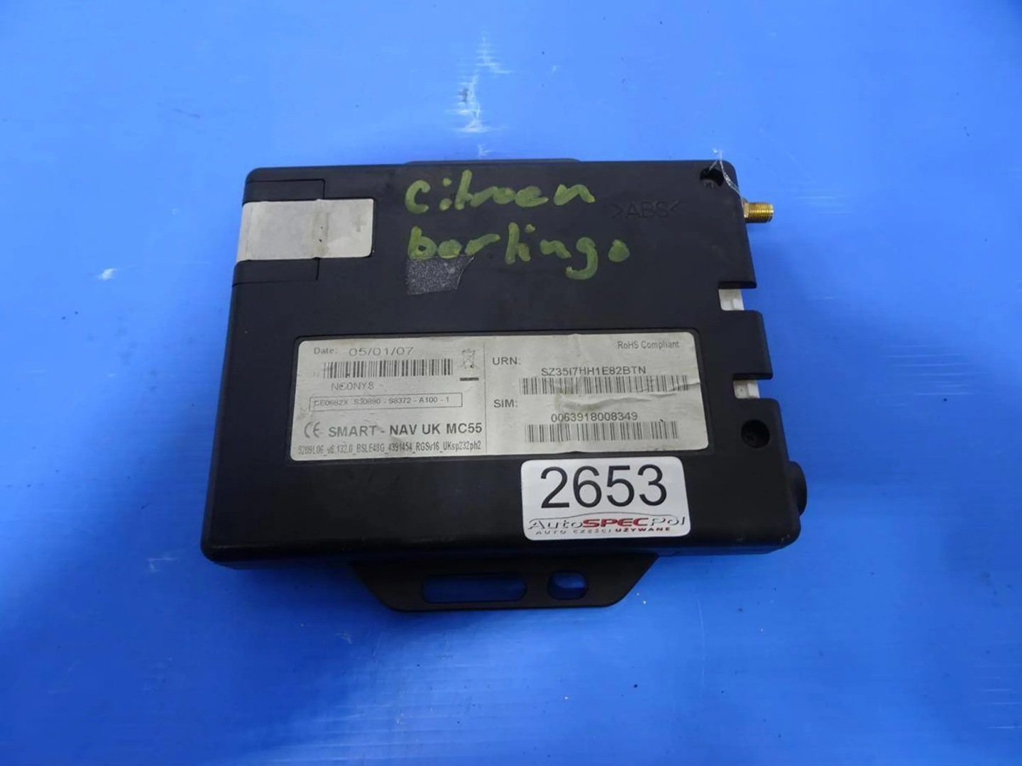 Module smart nav uk mc55 | Autocatalog ❱ XDALYS