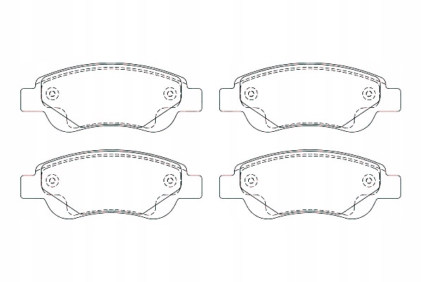 Breck 23959 00 702 00 set blocks brakes disc brakes - Best Price in XDALYS