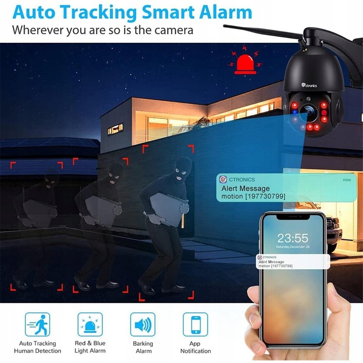 その他 SMART IP CAMERA CTIPC-295C Видеокамера ip ctronics ctipc-295c-5mp - купить в DARSTAR