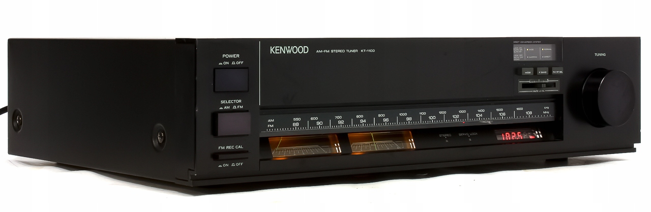 KENWOOD KT-1100D AM/FMステレオチューナー Kenwood kt-1100 тюнер радио fm стерео vintage - купить в DARSTAR