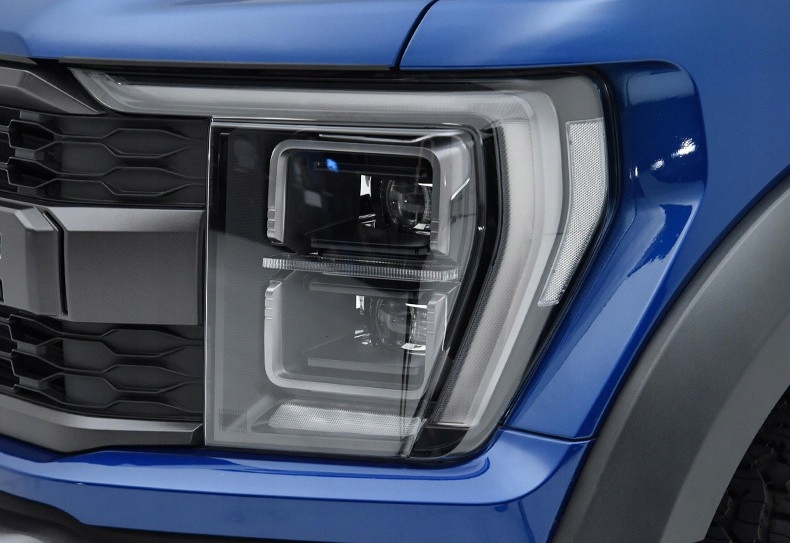 Żółty/biały dwukolorowe фары drl к лампа ford f150 raptor 2021-2023 дешевле