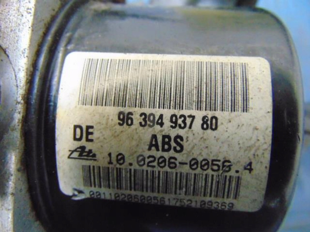 Citroen c3 насос abs 9639493780 заказать онлайн