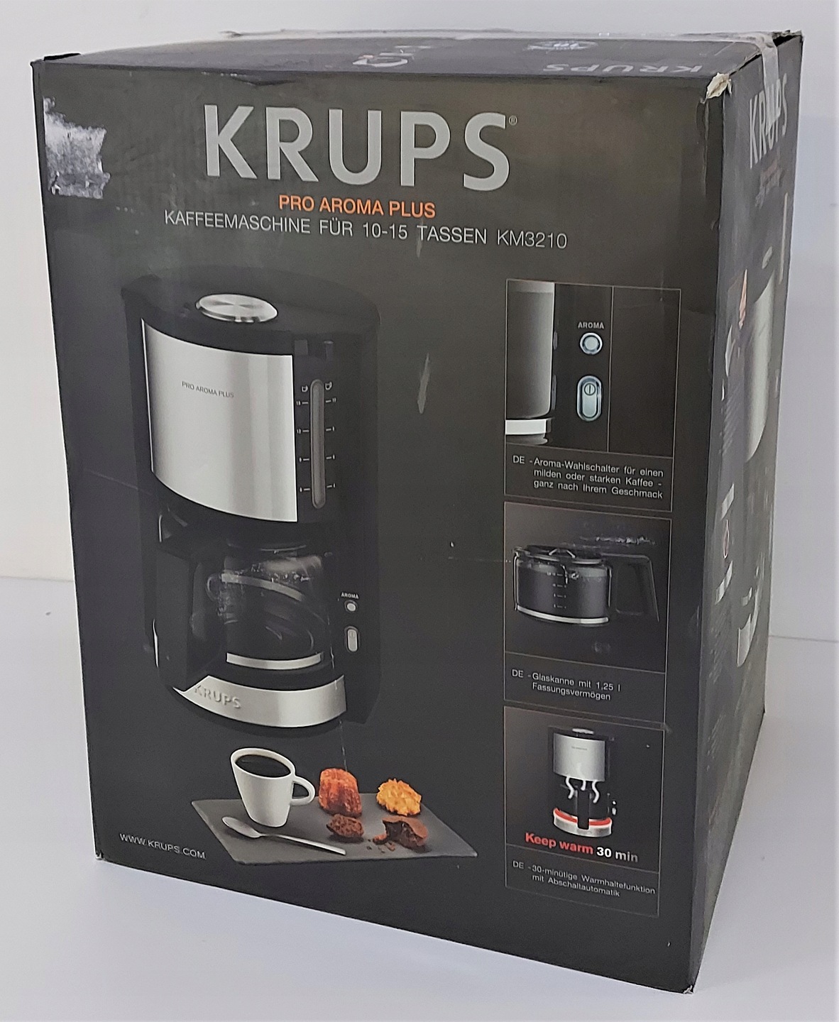 Krups km3210 pro aroma plus кофеварка капельная недорого ➤➤➤ Интернет  магазин DARSTAR