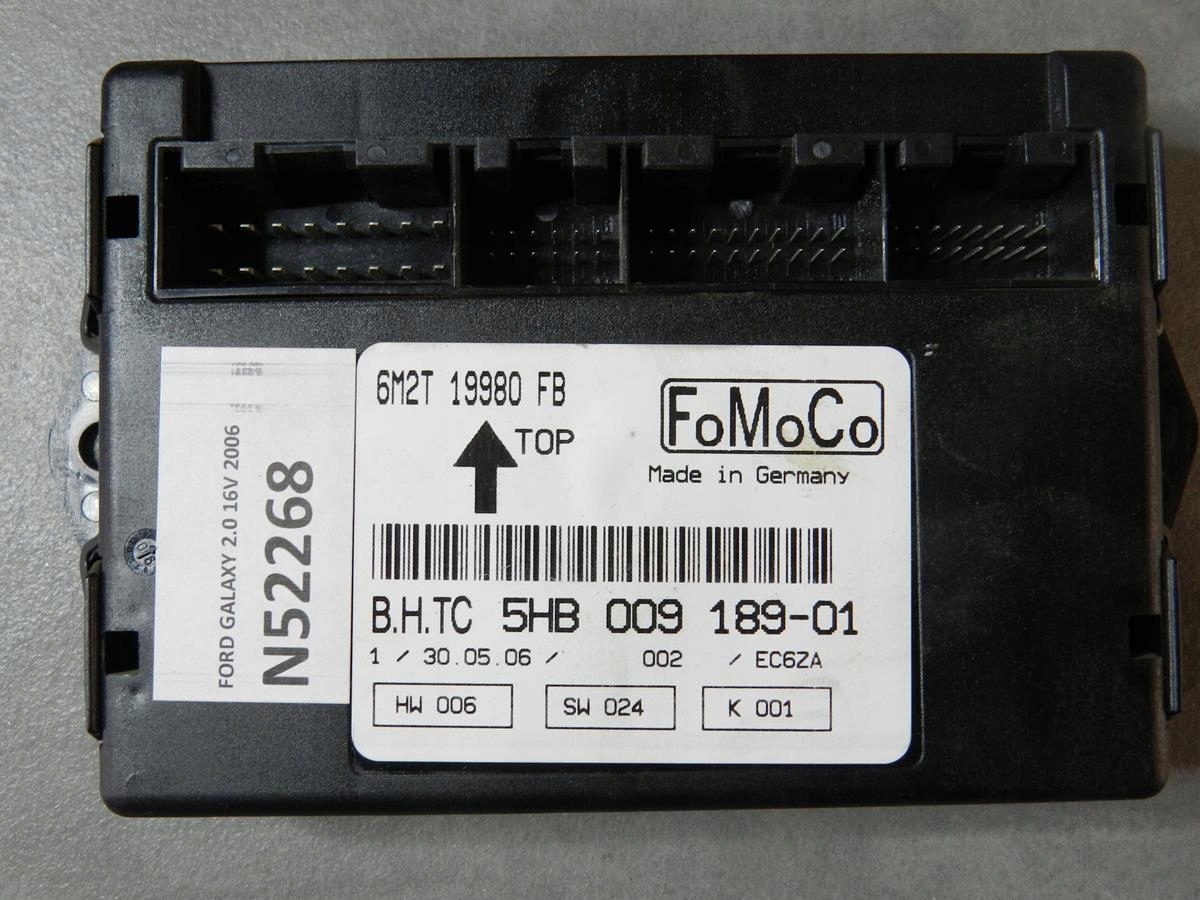 FORD GALAXY MK3 AIR CONDITIONING MODULE 6M2T19980FB