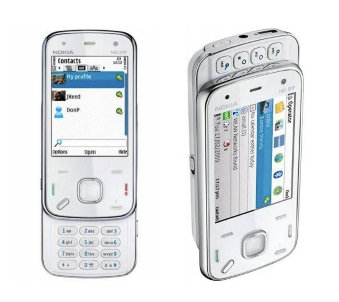 Nokia N86 8MP ホワイト 2009年製 Nokia N86 8MP - WiFi, 8GB, White: Buy Online at Best Price in UAE