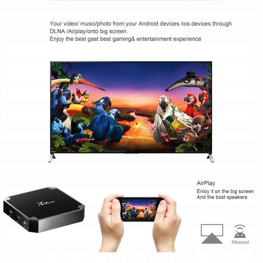 Smart tv box x96 мини android 7.1 s905w 2 gb nvidia недорого ➤➤➤ Интернет магазин DARSTAR