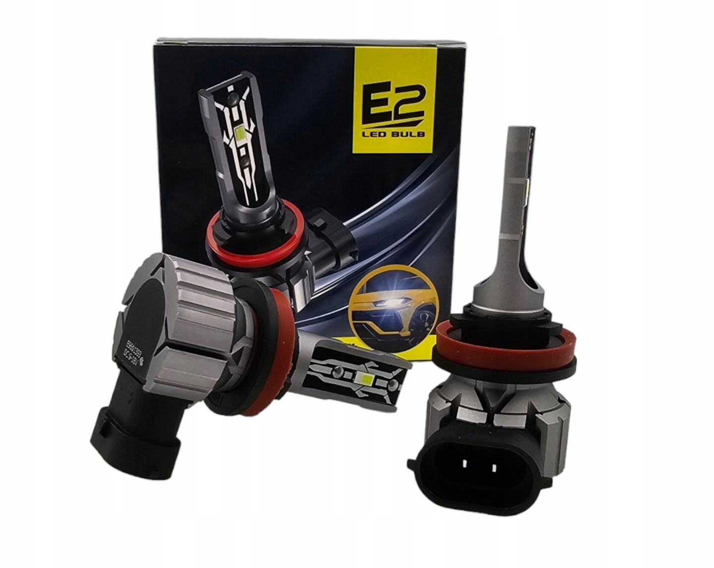 Лампи лед e2 h8 h9 h11 gc 5530 plug&play csp 1do1 ip68 canbus ультра потужний кращої якості
