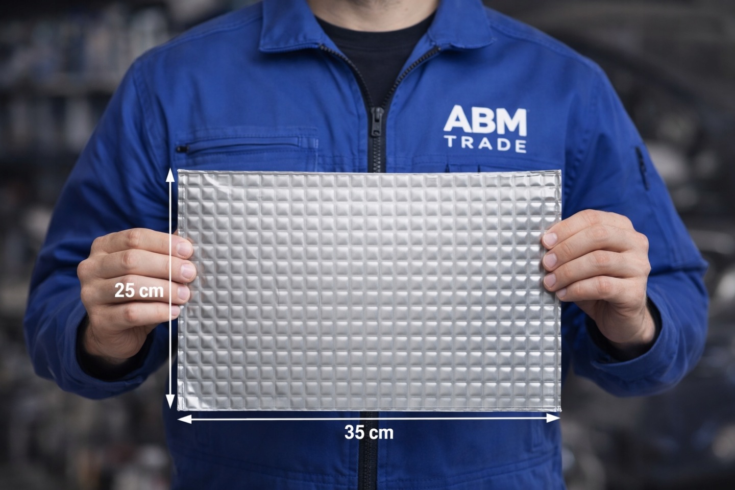 Коврик поглощающая alu бутылочная антивибрационная самоклеящаяся 4.0mm 25x35cm с разборки