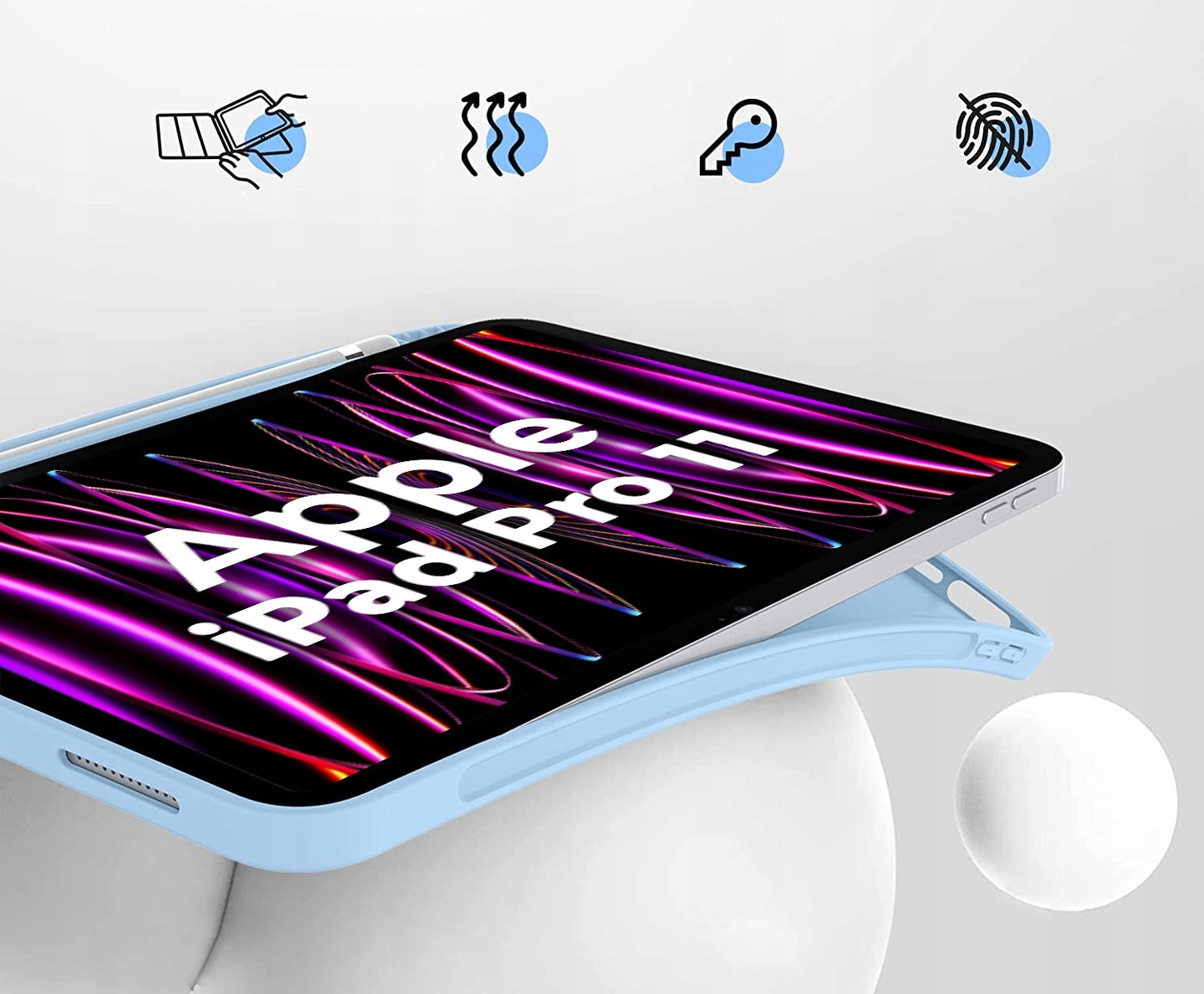 Чехол чехол smart pencil для apple ipad pro 11 2021/2022