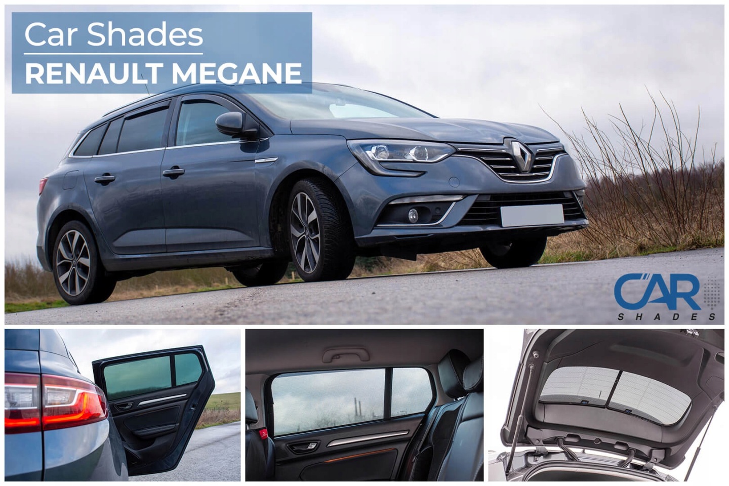 Zasłonki słoneczne renault megane универсал 2016 крышки жалюзи солнцезащитные с доставкой