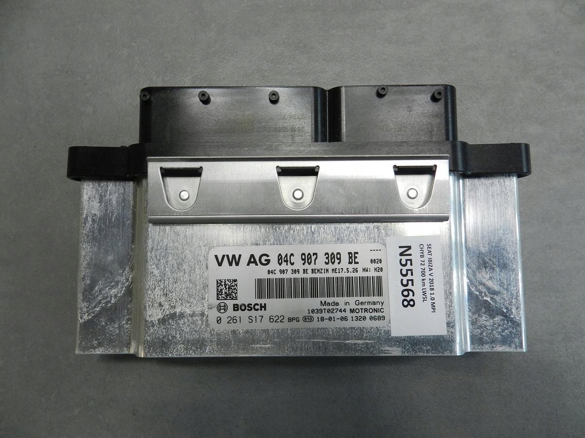 SEAT IBIZA V ENGINE COMPUTER 04C907309BE