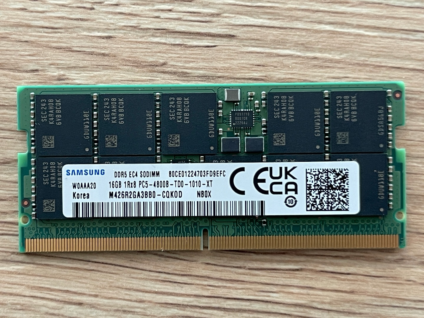 Samsung DDR5 48000MHz 16GB (8GB×2枚) メモリー Память nvidia ddr5 samsung 16 gb 4800 - купить в DARSTAR
